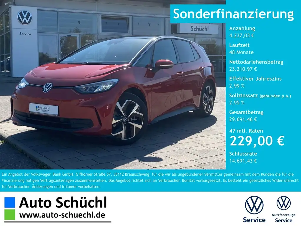 Volkswagen ID.3 PRO FACELIFT APP-CONNECT+KAMERA+NAVI+CCS+LE