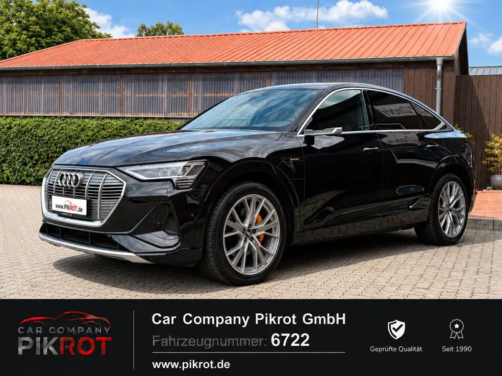 Audi e-tron 50 quattro S line SPORTBACK,B&O,Pano,21"