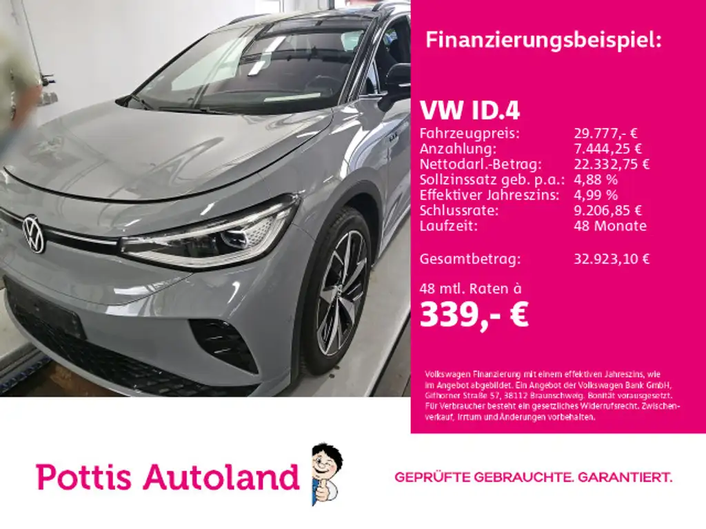 Volkswagen ID.4 4M GTX PANO AHK NAVI IQ.LIGHT