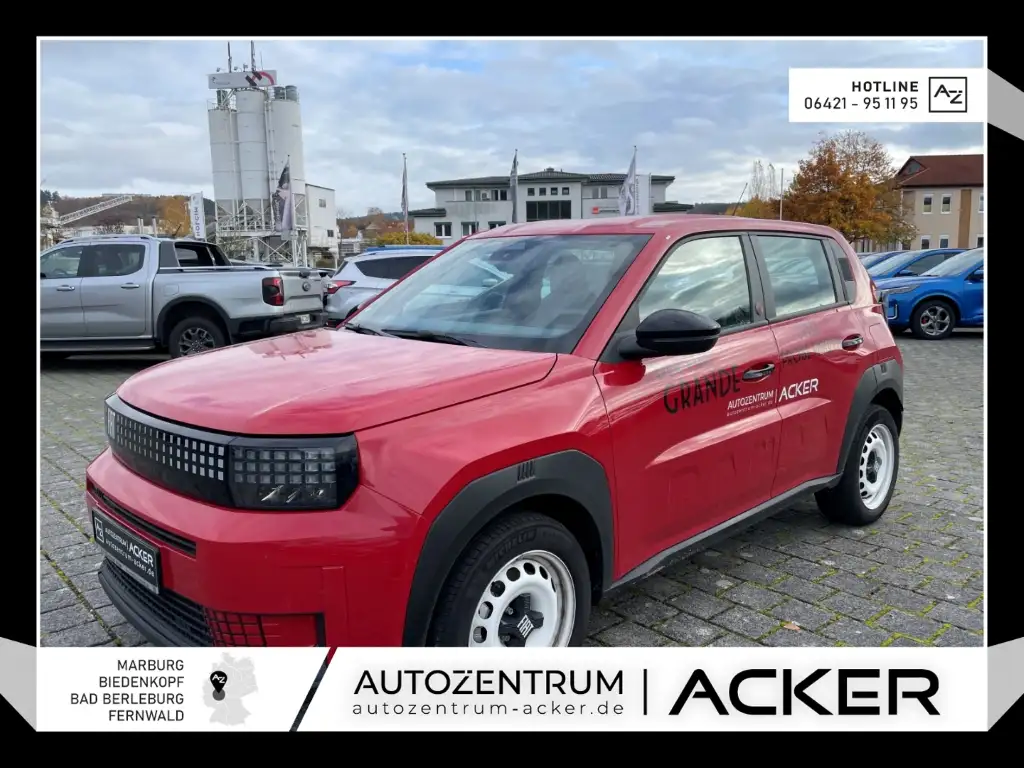 Fiat Grande Panda E 83 kW Elektro 44kWh Red LED PDC