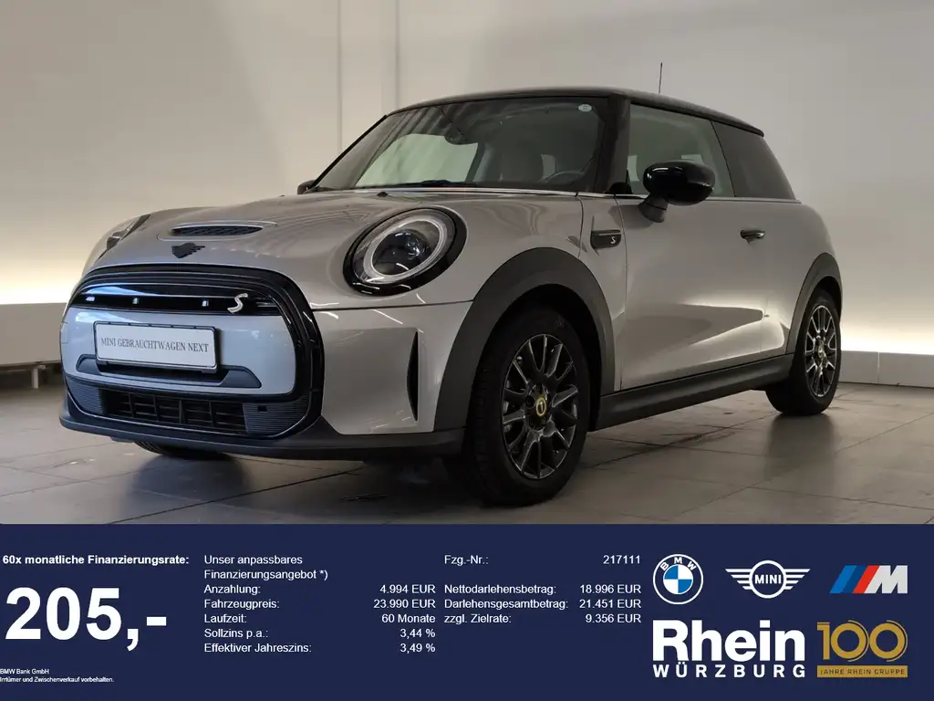 MINI Cooper SE 3-Türer Navi/LED/RFK/SHZ/DAB/SLI/MFL Navi/LED/RFK/