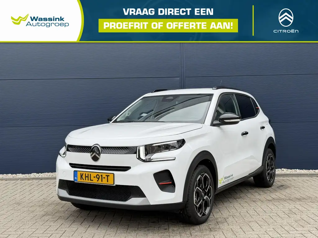 Citroen E-C3 Plus 113pk Comfort Range 44 kWh | Achteruitrijcame