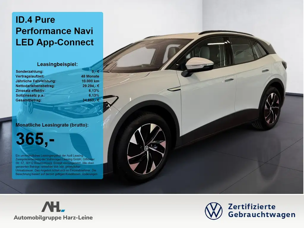 Volkswagen ID.4 Pure Performance Navi LED App-Connect ACC