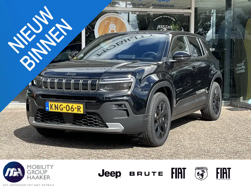 Jeep Avenger Black Edition 54 kWh | Apple-Android | Adaptive Cr