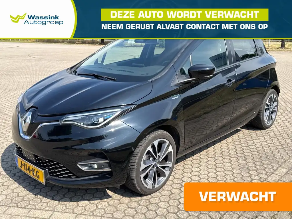 Renault ZOE R135 Edition One 52 kWh Koop accu | Leder | Naviga