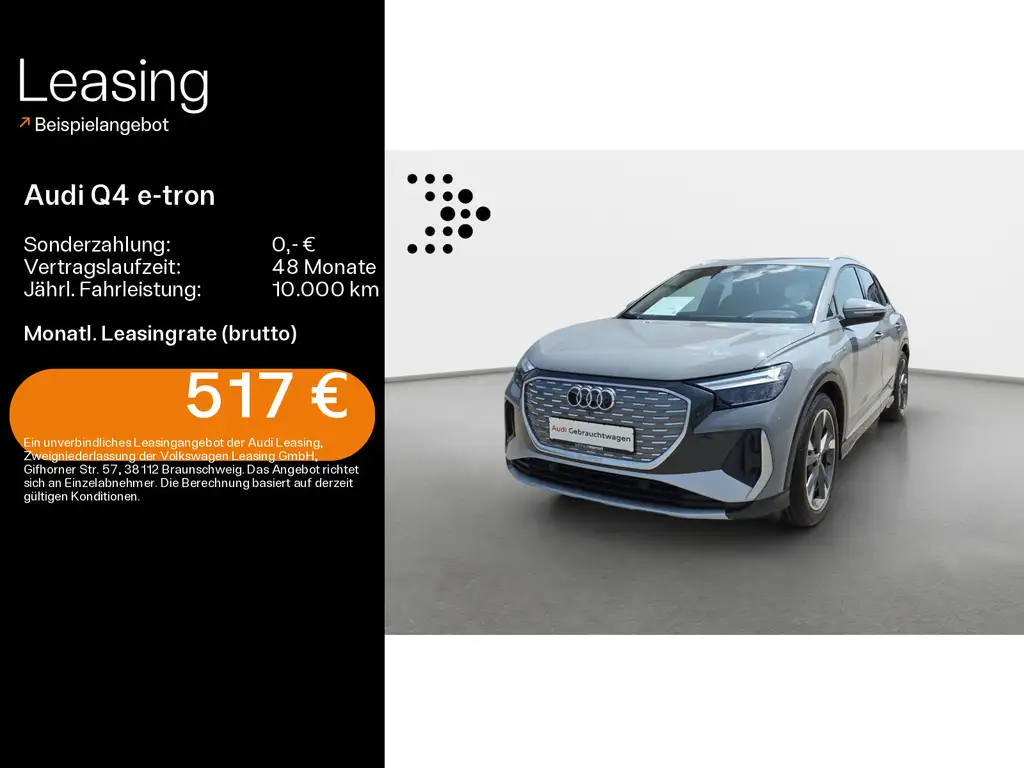 Audi Q4 e-tron 50 qu S line*Navi*LED*Alu*PDC*Virtual*