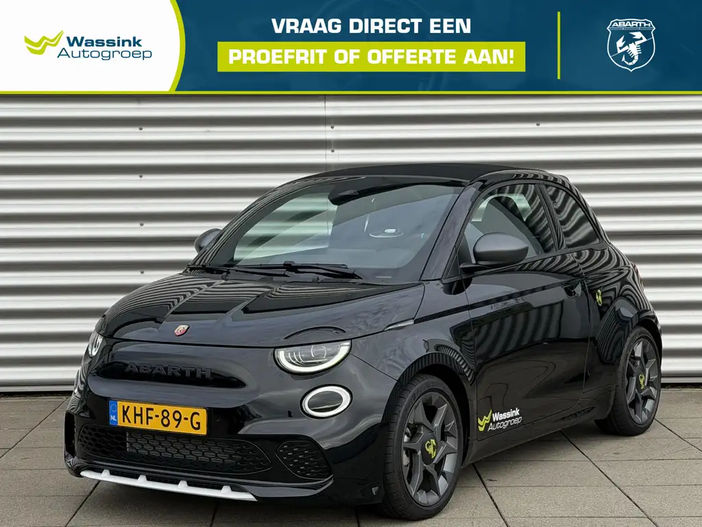 Fiat 500 Abarth 42 kWh | 155 PK | Cabrio | Camera | Cruise Control
