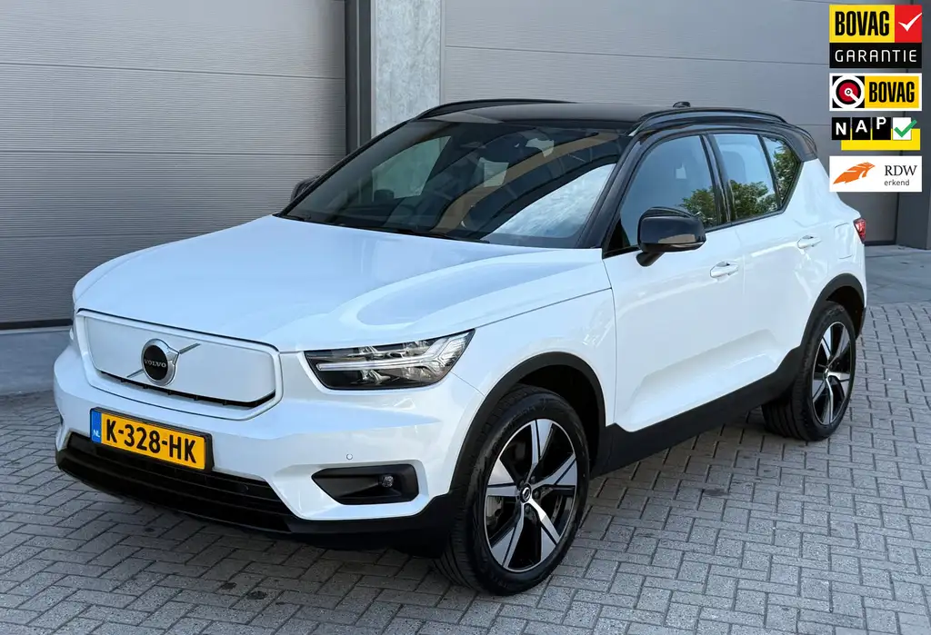Volvo XC40 Recharge P8 AWD R-Design Wit 2020 NAP|CAM|SOH94%