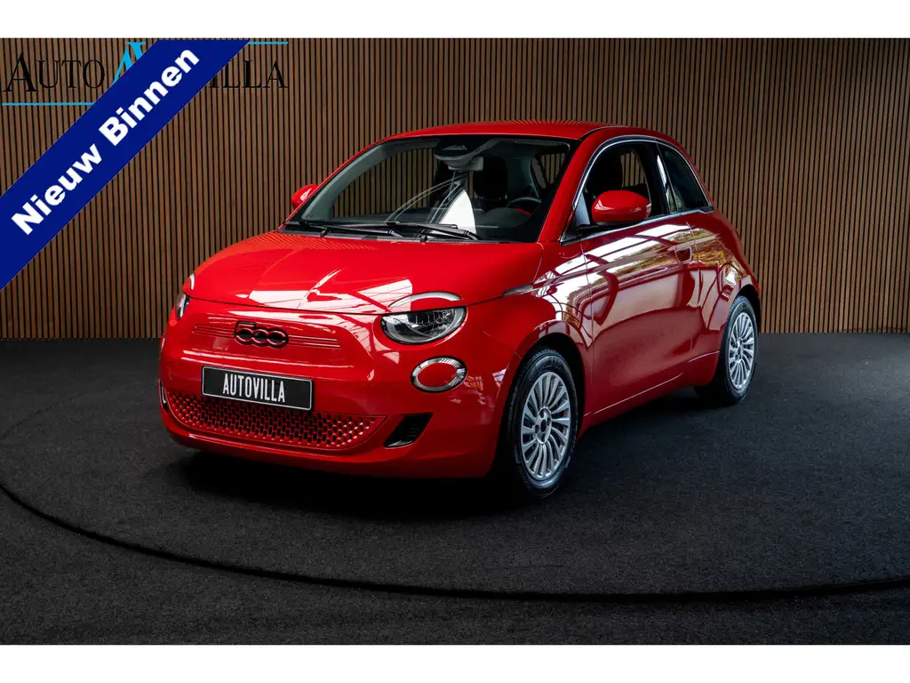 Fiat 500e 24 kWh Navi Airco Stoelverwarming Cruise C. 3-Fase