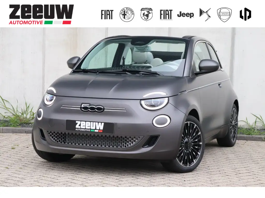 Fiat 500e C La Prima 42 kWh | "Matt Grijs" | Technology | Wi