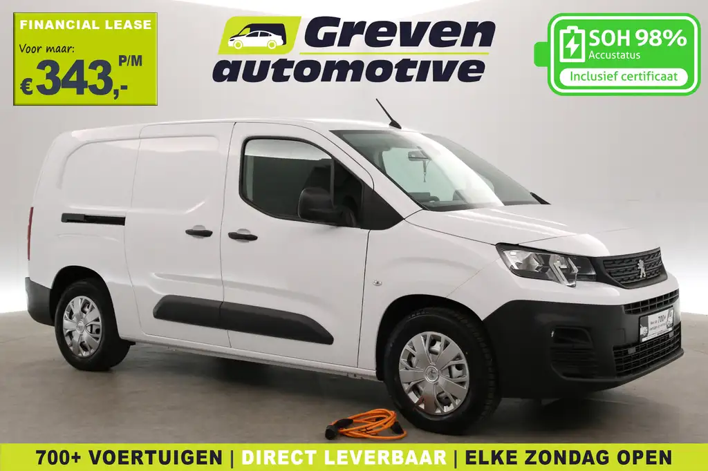 Peugeot e-Partner e-Partner 50 kWh L2 | Snelladen | SOH 98% | Airco