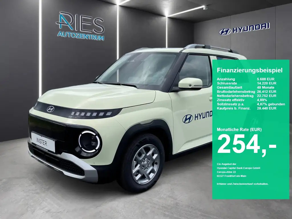 Hyundai Inster EV 49 kWh Trend KlimaA*LED*Navi*SHZ*ACC