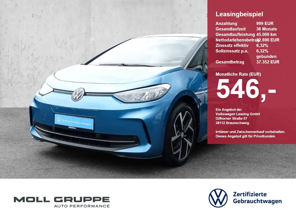 Volkswagen ID.3 Pro Move HEAD-UP NAVI KESSY LED LHZ