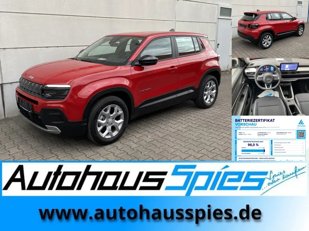 Jeep Avenger Elektro Altitude 54 kWh ACC Shz Tmat Alu17 CarPlay