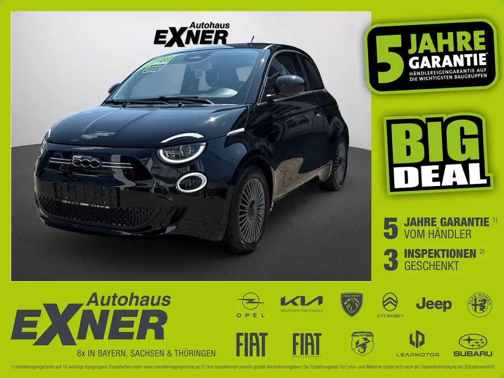 Fiat 500e ICON Navi+KlimaA+LM+AUT+SpurH+Virtual