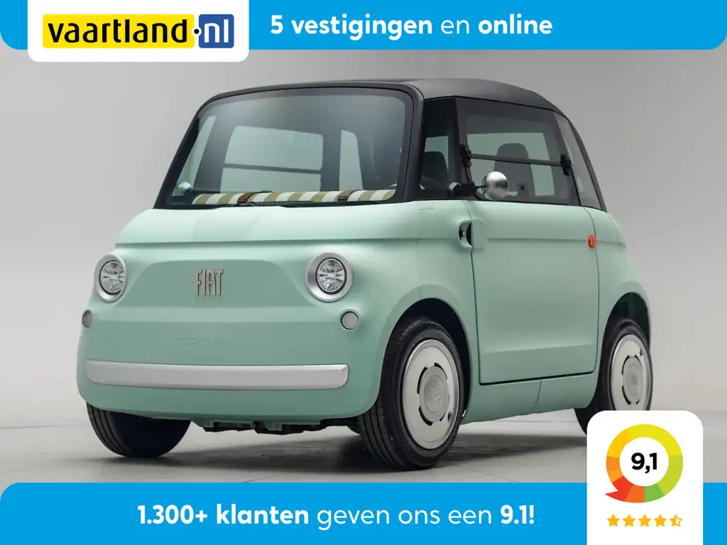 Fiat Topolino 75KM [ Panoramadak Direct leverbaar Inclusief 2 ja