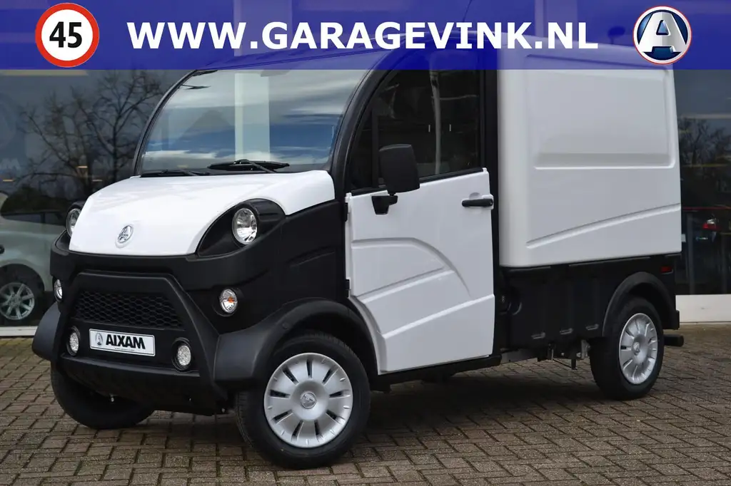 Aixam e-Truck Van ELEKTRISCHE Brommobiel!