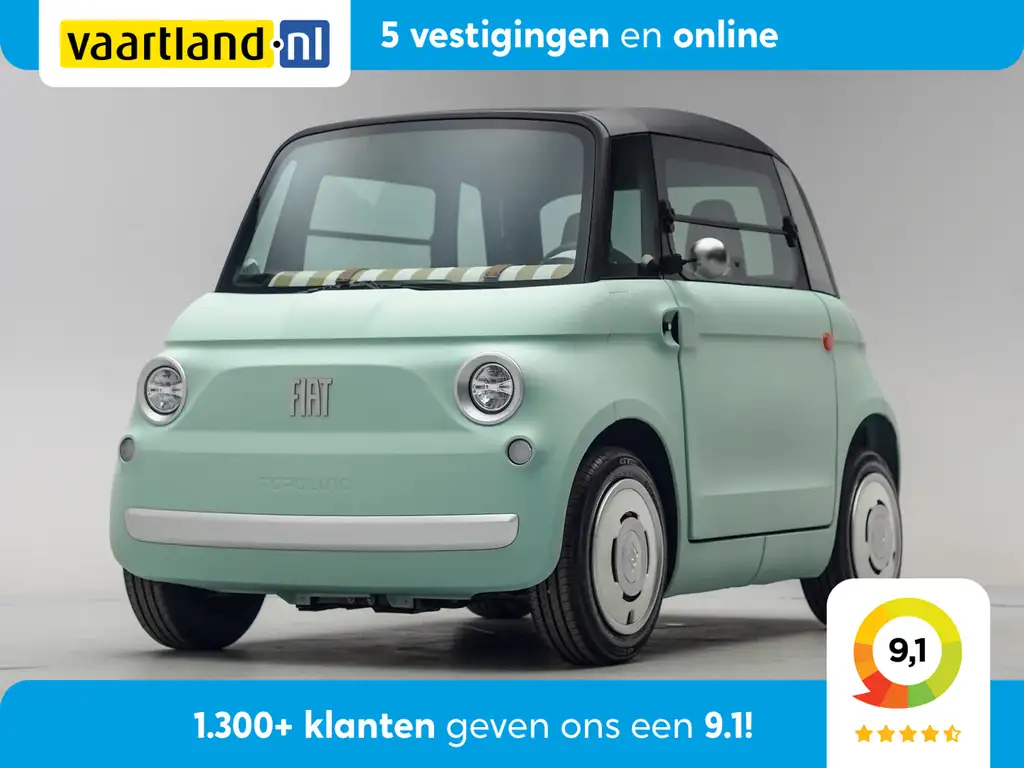 Fiat Topolino 75KM [ Panoramadak Direct leverbaar Inclusief 2 ja