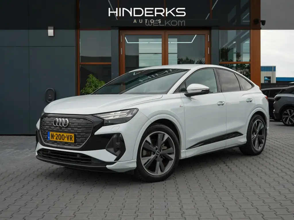Audi Q4 e-tron Sportback 35 L ed S Com 55 kWh | 91,36% SOH | Sono