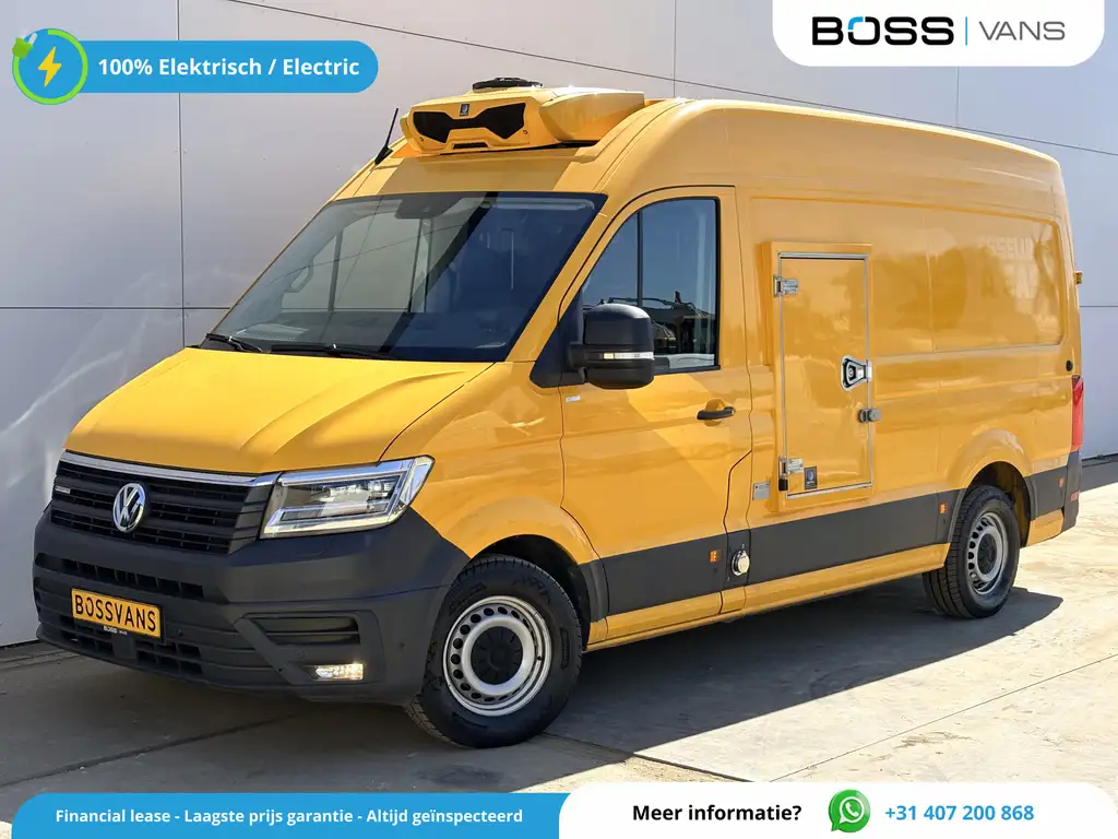Volkswagen Crafter e-Crafter 36kWh 136PK Elektrisch Koelwagen Zanotti