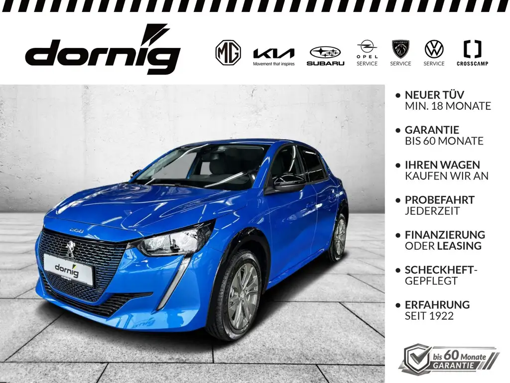Peugeot e-208 Allure+ Elektromotor 136