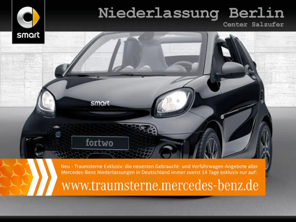 smart forTwo EQ cool&Audio PDC Dig Radio Navi Tempom Klima