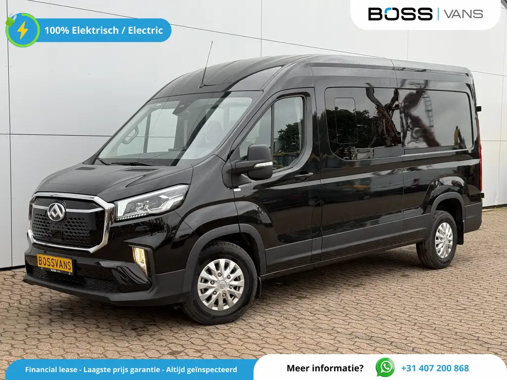 Maxus eDeliver 9 77kWh 204PK Nieuw model! Dubbele Cabine 7 Stoelen