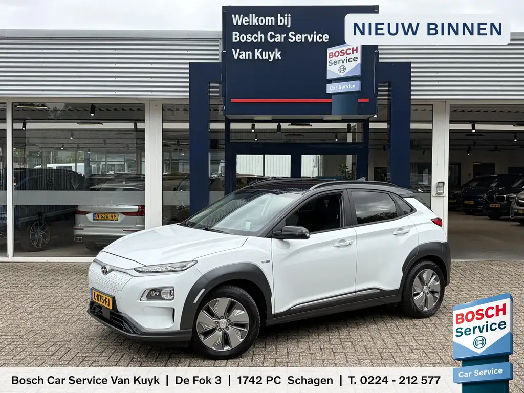 Hyundai KONA EV Premium 64 kWh / 204 PK / Warmtepomp / Apple-Ca