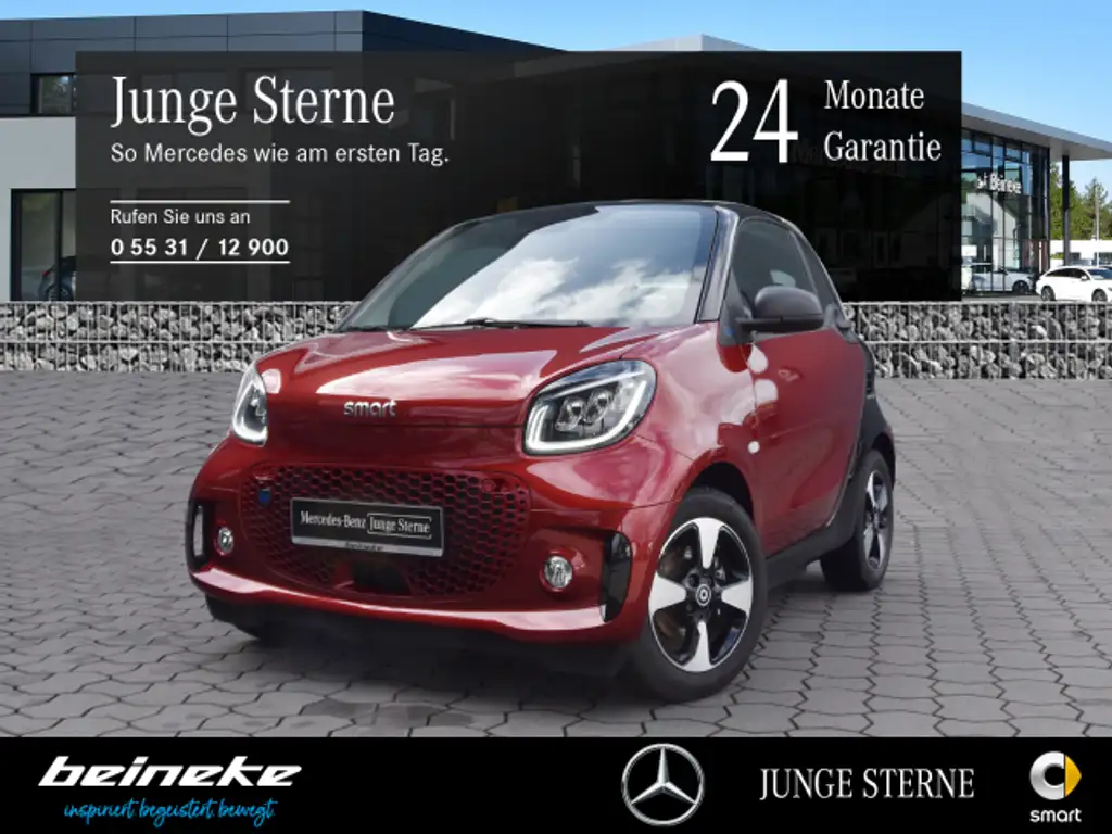 smart forTwo smart EQ fortwo Exclusive LED RFK Pano SHZ 22kW