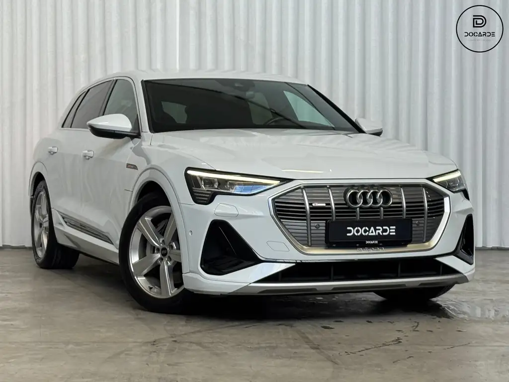 Audi e-tron E-Tron 50 Quattro | 71 kWh | 2x S LINE | SPORTZETELS FULL LEATHER | ACC | TREKHAAK | ELEKTRISCHE ZETELS | KEYLESS ENTRY