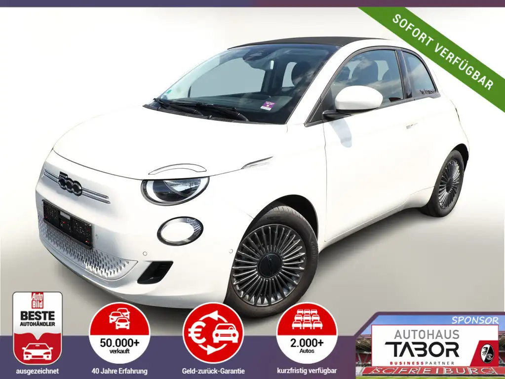 Fiat 500e C Icon Nav PDC Kam360° LM16Z BSS Klimaaut-