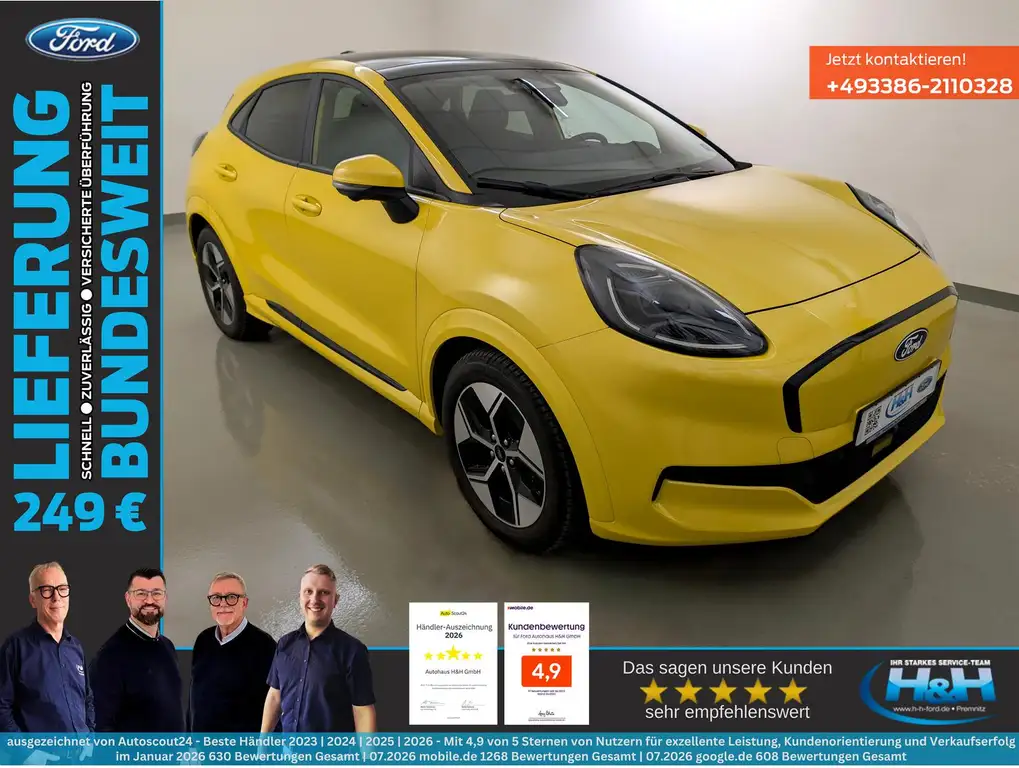Ford Puma Gen-E ACC+Pano+360°Kam+WinterPak+GJR+AHK