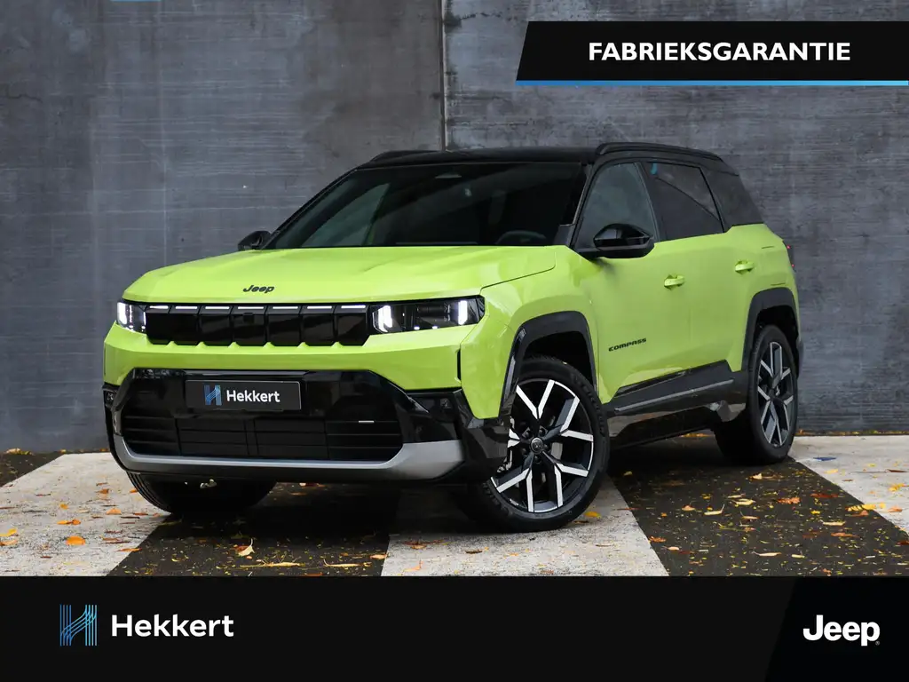 Jeep Compass First Edition 74 kWh 213pk Automaat NU TE BESTELLE