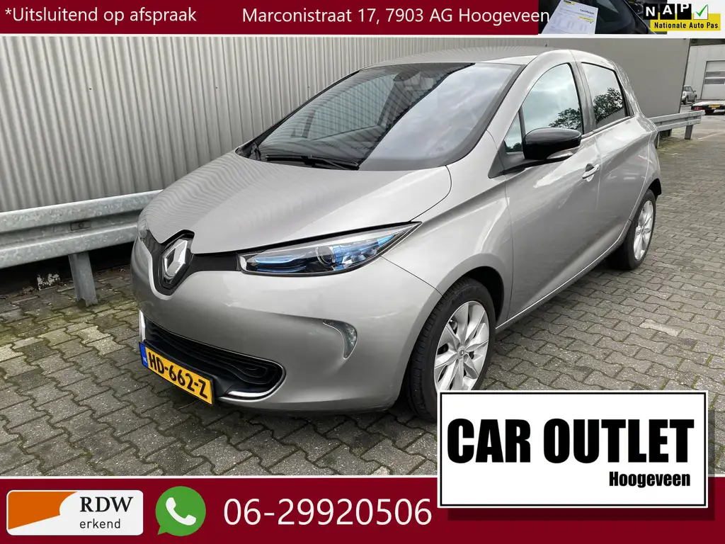 Renault ZOE Q210 Zen Quickcharge 22 kWh (ex Accu) 121Dkm, Clim