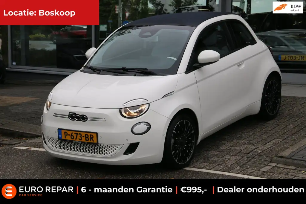 Fiat 500C Icon 42 kWh NL-AUTO NAP!