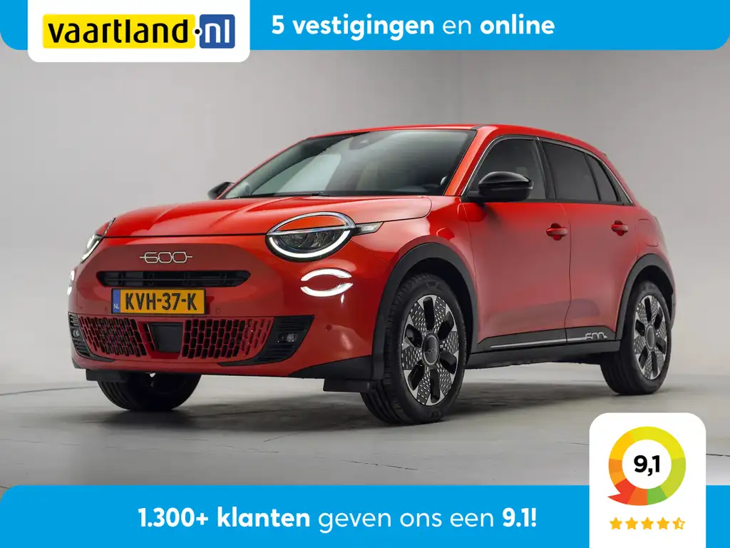 Fiat 600e La Prima 54 kWh 3-Fase [ Massage Stoel Navi Camera
