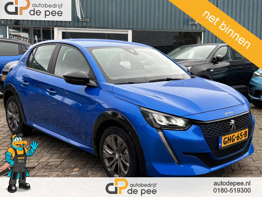 Peugeot e-208 EV Active Pack 50 kWh GARANTIE/CCS/STOELVERW./CRUI