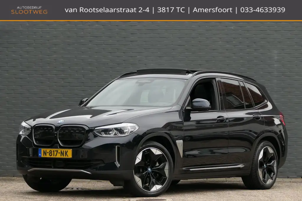 BMW iX3 High Executive 80 kWh SoH 99% Panoramadak | Harman