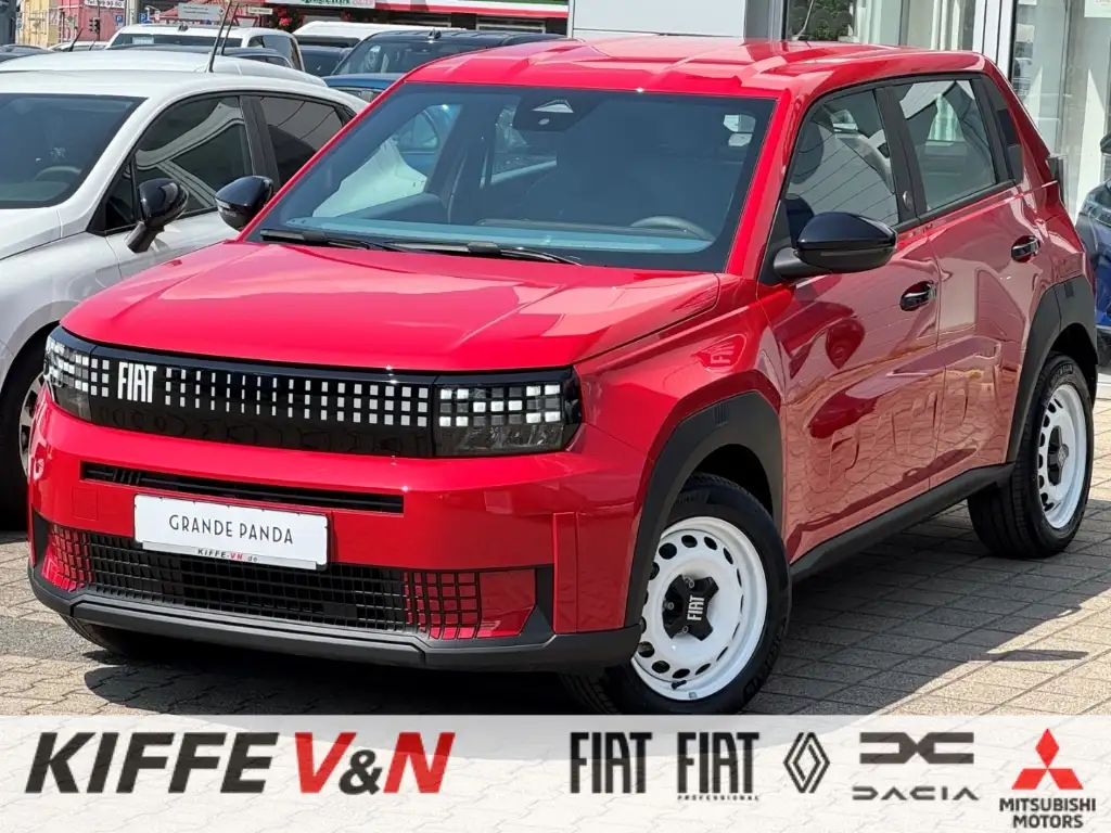 Fiat Grande Panda E -e ''Red'' Style,LED ,PDC 11kW OBC,Klima.