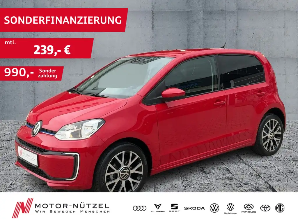 Volkswagen e-up! EDITION KLIMA+TEMPOMAT+SHZ+KAMERA+DAB+ALU
