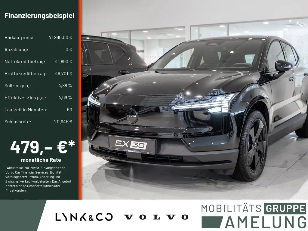 Volvo EX30 Plus Black Edition 2WD Extended Range