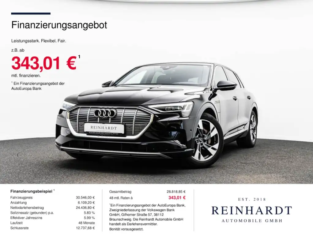 Audi e-tron 55 Q ADVANCED ACC/LED/PANO/360°/AIR-SUS