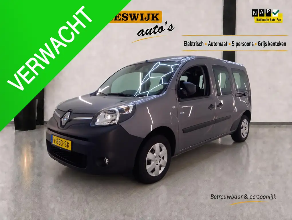 Renault Kangoo Z.E. Maxi Airco | SOH 96% |Pdc+ camera | Navigatie | In