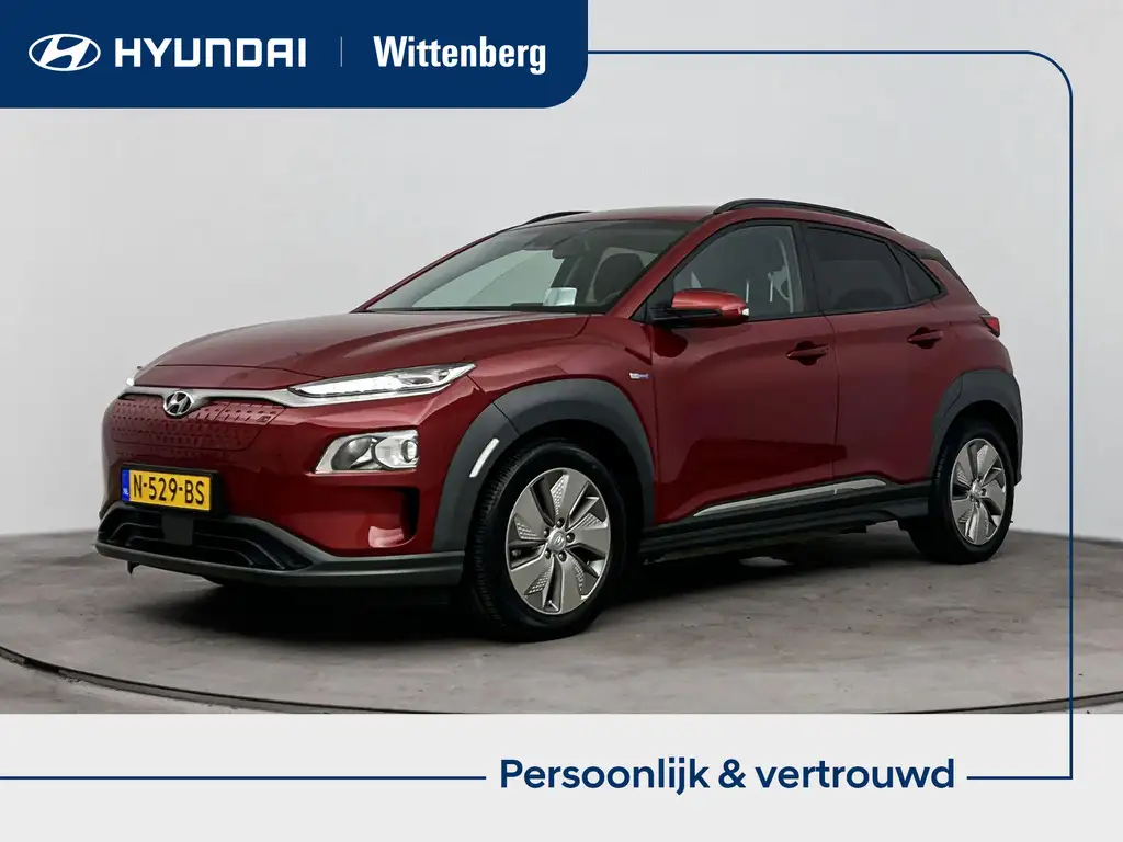 Hyundai KONA EV Fashion 64 kWh | SOH 96,1% | Navi | Stoelverwar