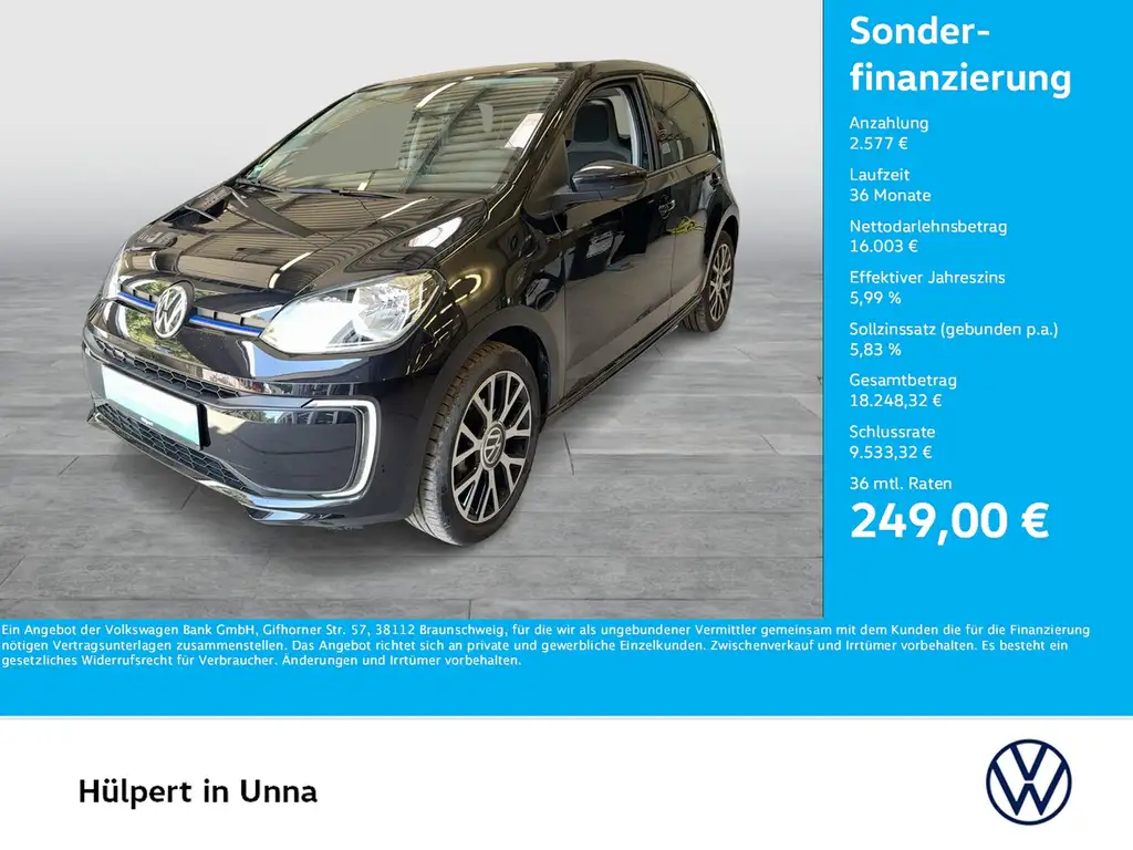 Volkswagen e-up! EDITION 4TÜREN CAM LM16 SITZHEIZ. TEMPOMAT