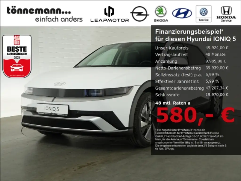Hyundai IONIQ 5 FACELIFT UNIQ 84kWH 4WD+LED MATRIX+NAVI+RÜCKFAHRKA