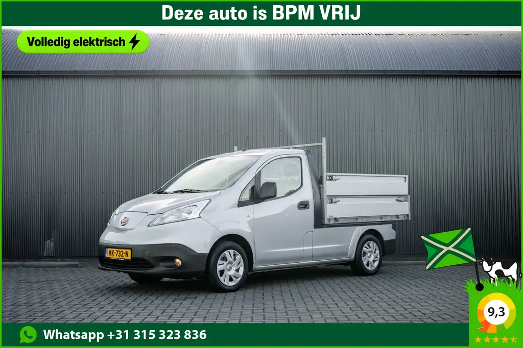Nissan E-NV200 | Kipper | Volledig elektrisch | Camera | Navi | S