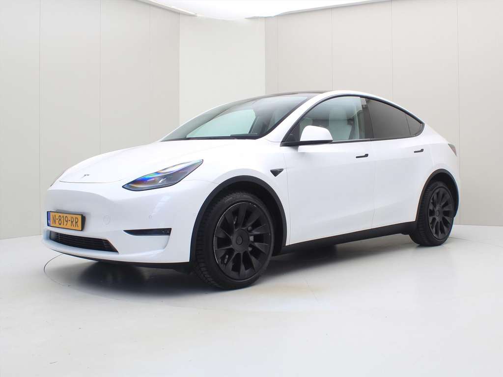 Tesla Model Y Long Range AWD 351pk [ WIT LEDER+AUTOPILOT+20 INCH