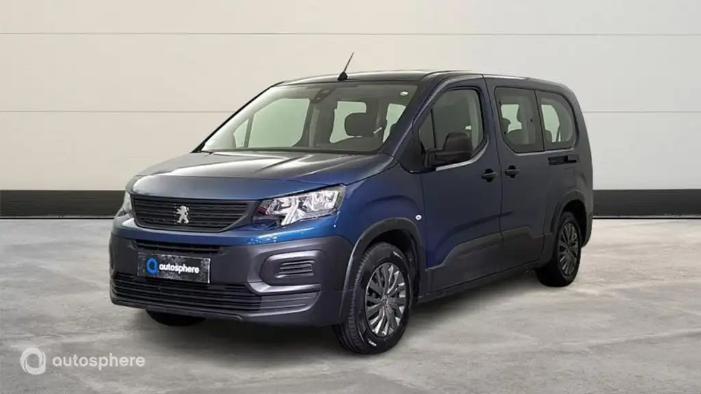 Peugeot e-Rifter Moteur électrique 136ch (100 kW) et batterie 50 kWh Long Active Pack