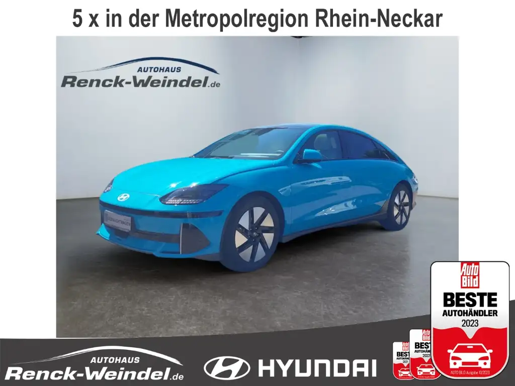Hyundai IONIQ 6 Techniq Paket Navi Klimasitze Leder Digitales Cock